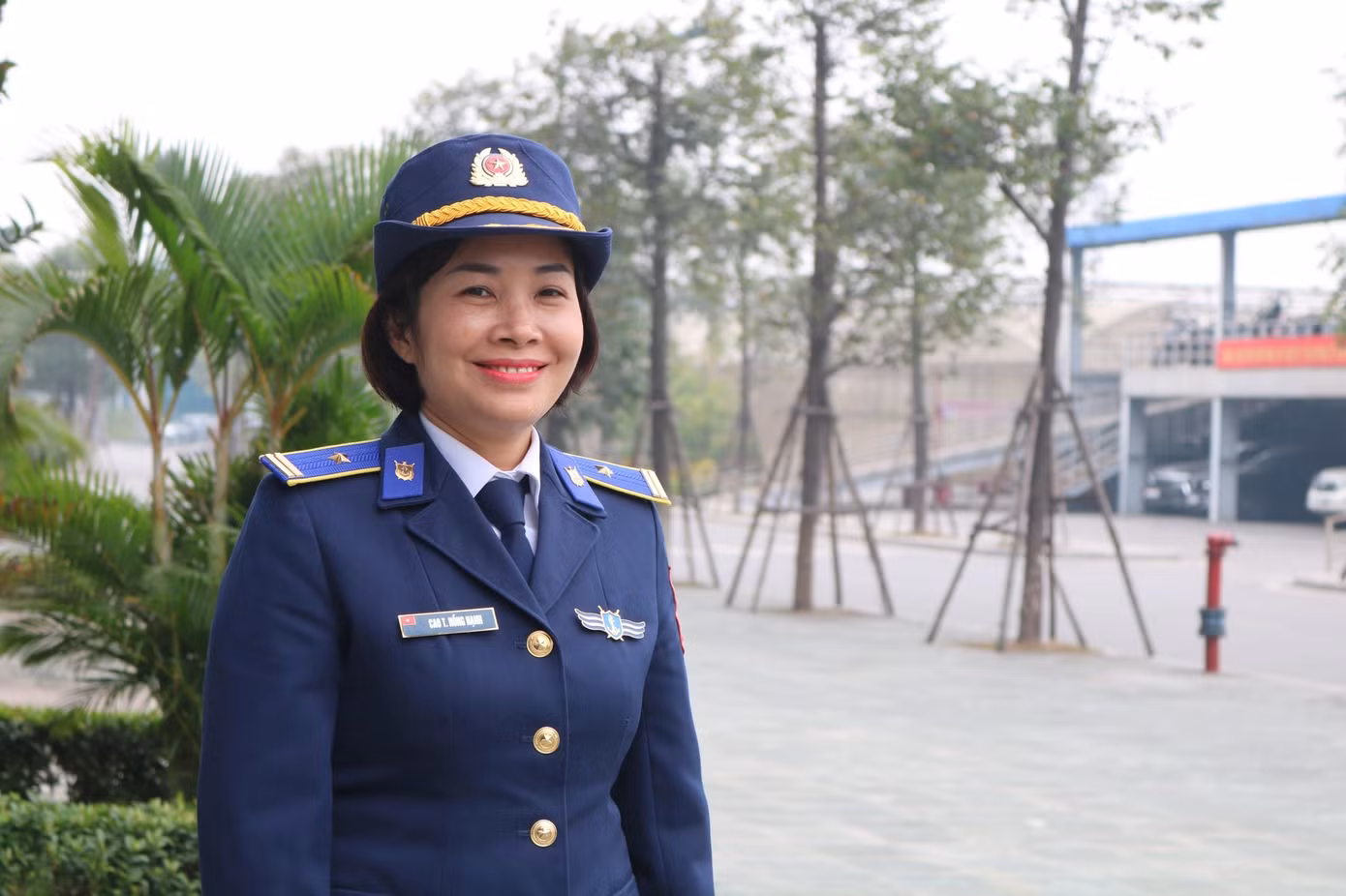 Thiếu tá Cao Thị Hồng Hạnh