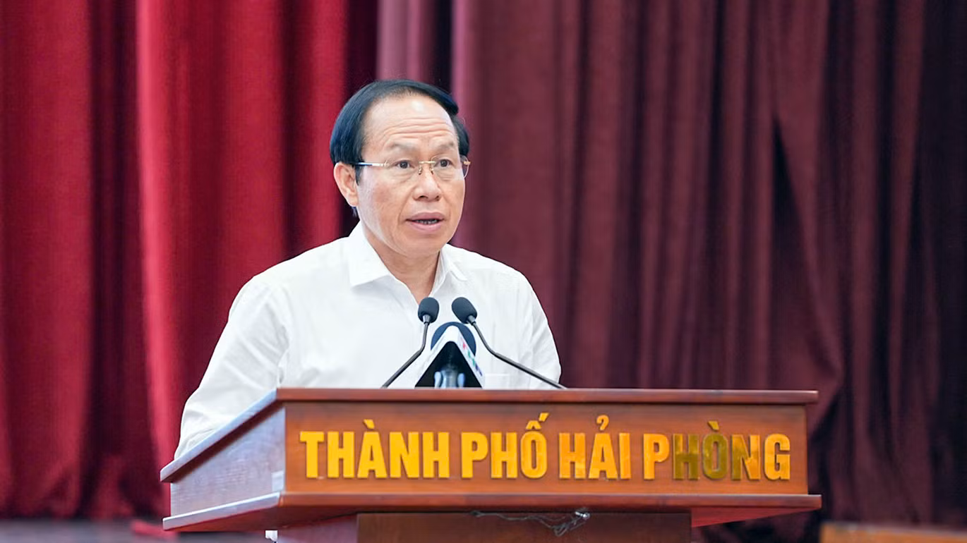 Ông Lê Tiến Châu - Bí thư Thành ủy Hải Phòng.