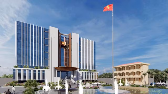 Mô phỏng dự án khi hoàn thành, đưa vào sử dụng.