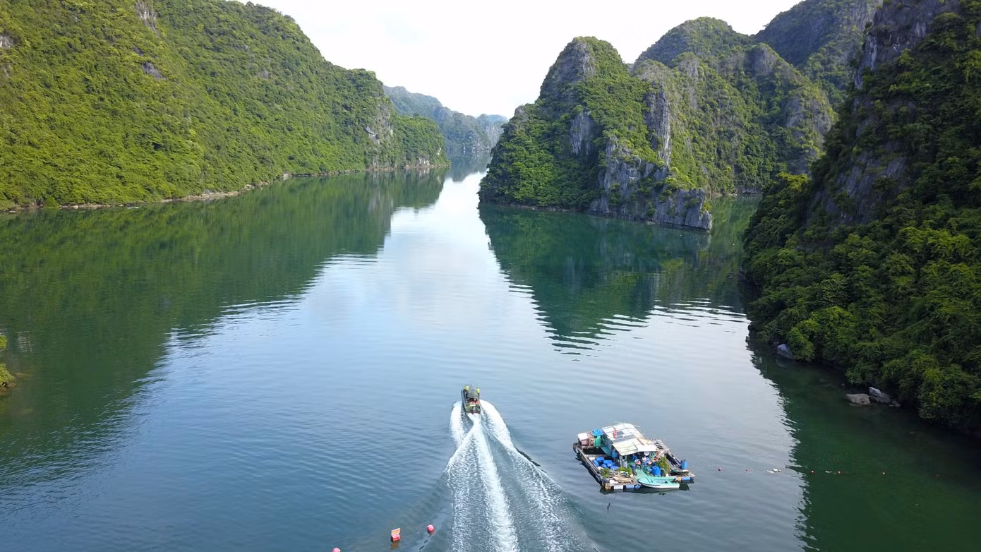 Vịnh Lan Hạ thuộc Quần đảo Cát Bà