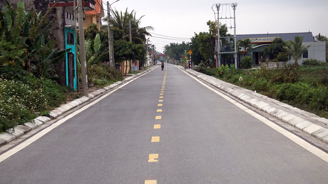 Tuyến đường Minh Tiến, thuộc phường Minh Đức (Đồ Sơn, Hải Phòng).