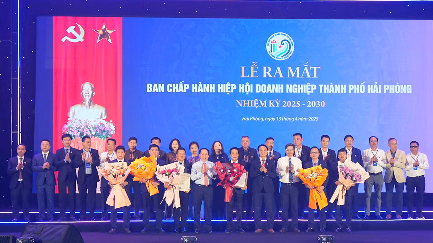 Hiệp hội doanh nghiệp Hải Phòng được thành lập, ra mắt Ban Chấp hành.