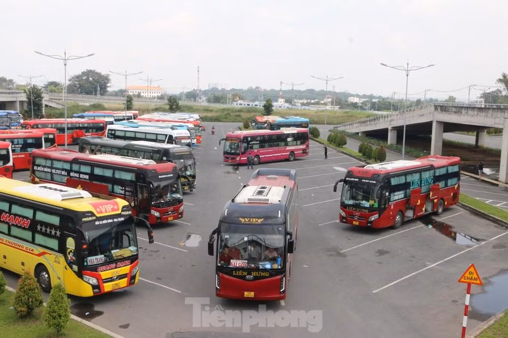 Bến xe Miền Đông mới (TP Thủ Đức). Ảnh: Hữu Huy