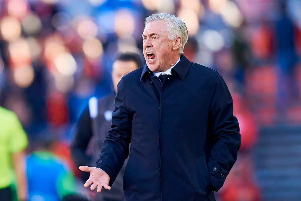 HLV Ancelotti không còn nhiều cơ hội ở Real Madrid
