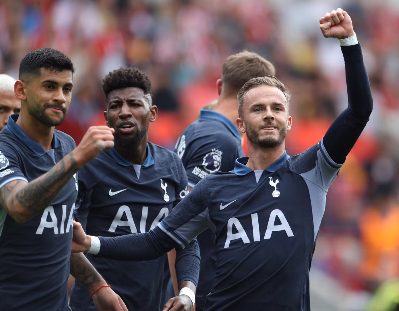 Maddison có màn trình diễn ấn tượng sau khi tiếp quản số 10 của Harry Kane