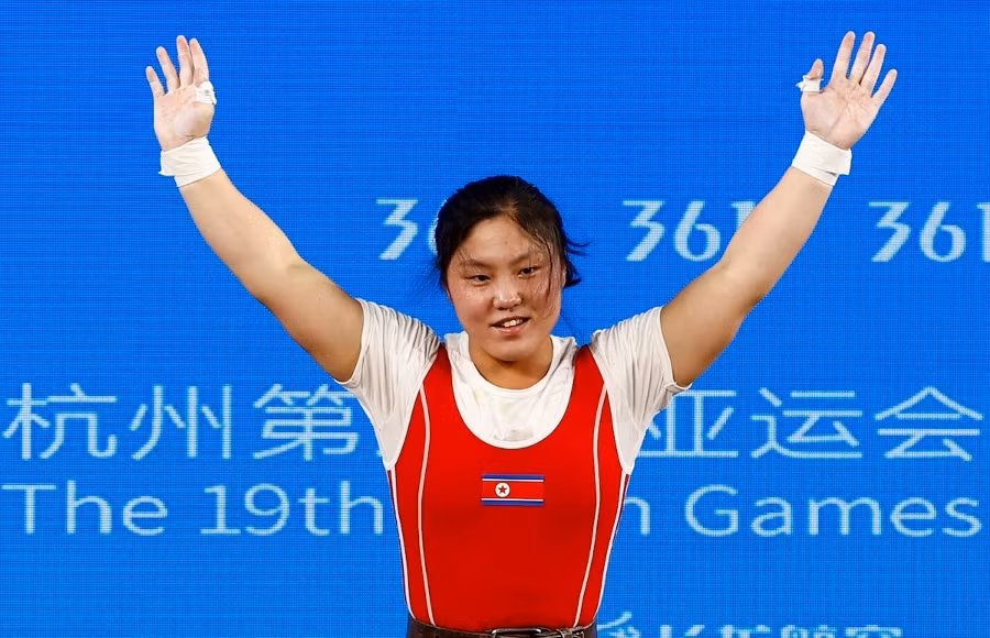 Kim Il Gyong gây tiếng vang lớn cho cử tạ Triều Tiên ở Asiad 19