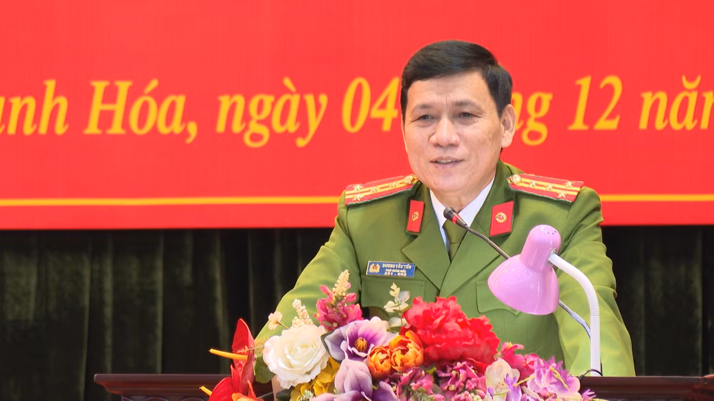 Đại tá Dương Văn Tiến, Phó Giám đốc, Thủ trưởng cơ quan CSĐT Công an tỉnh Thanh Hoá khẳng định vai trò, vị trí quan trọng của điều tra viên trong tình hình hiện nay.