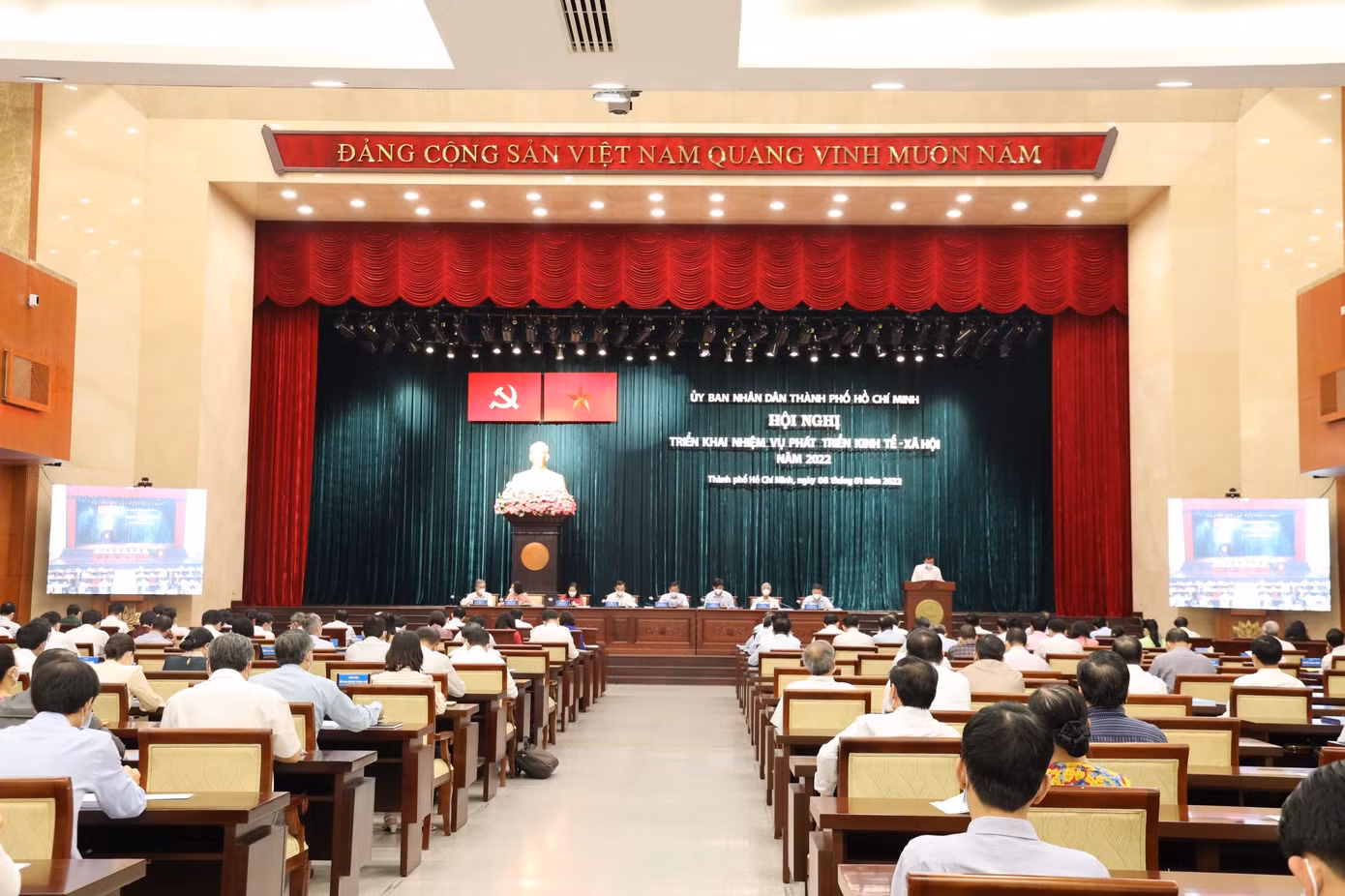 Hội nghị diễn ra trong bối cảnh TPHCM đã cơ bản kiểm soát được dịch bệnh
