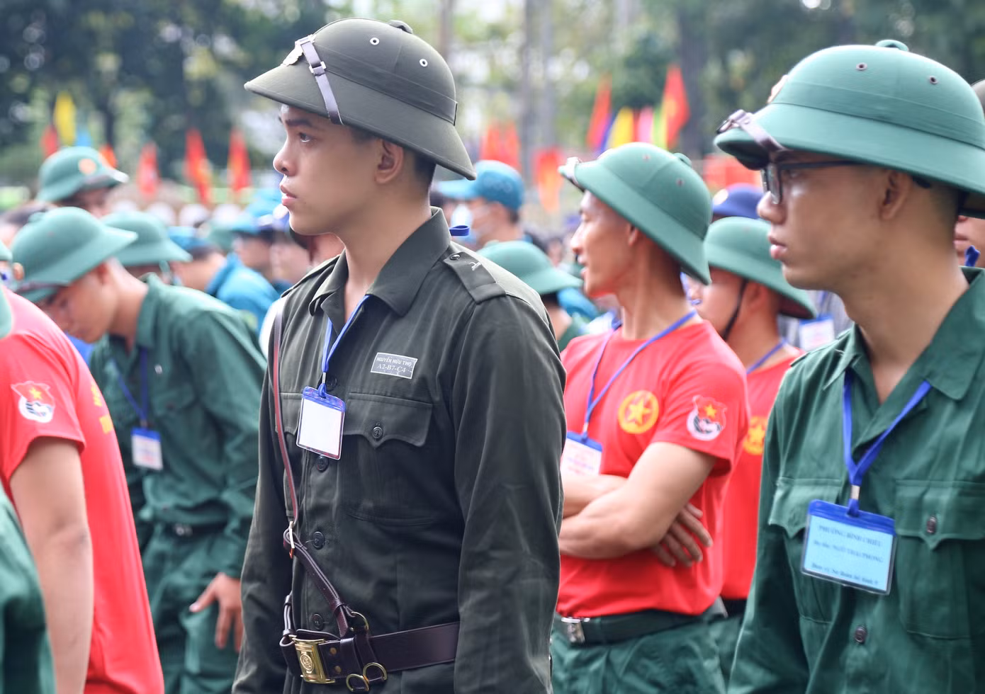 Nguyễn Dương Quốc Đạt đã sẵn sàng thực hiện nhiệm vụ trong môi trường quân ngũ.