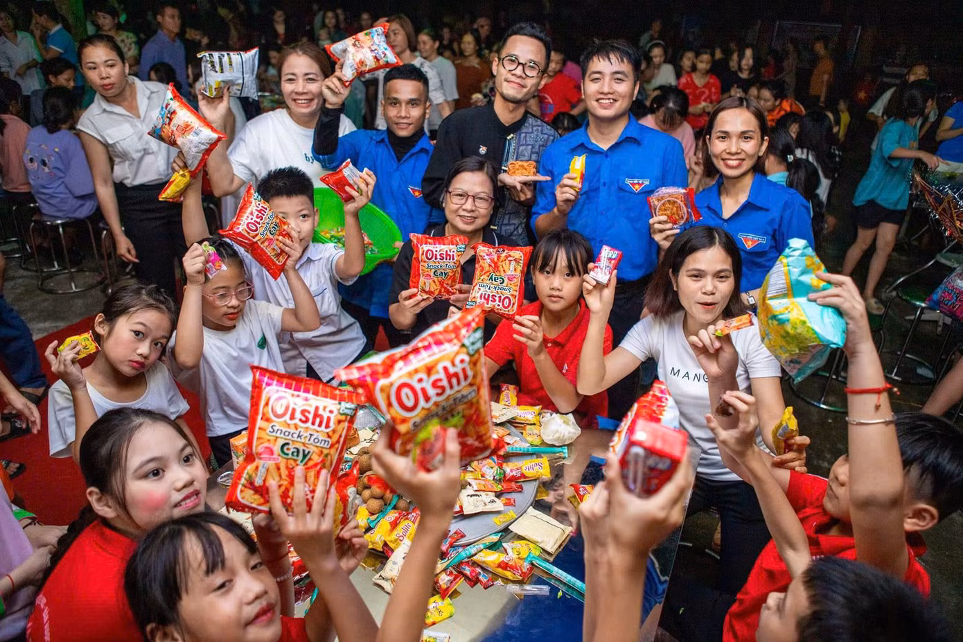 Dự án “Mang Trung Thu lên vùng biên giới" tại huyện Bát Xát (tỉnh Lào Cai) là dự án đáng nhớ nhất mà Văn Đôi tham gia.