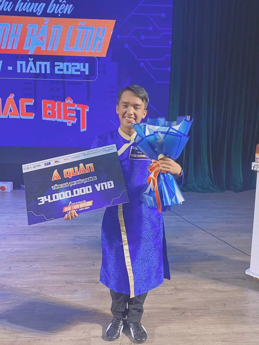 Quang Huy là Á quân của cuộc thi “Hành trình bản lĩnh” mùa 5. (Ảnh: NVCC)