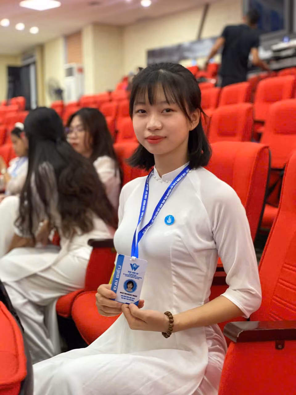 Ngọc Thảo tại Đại hội Đại biểu Hội Sinh viên tỉnh Thái Nguyên.