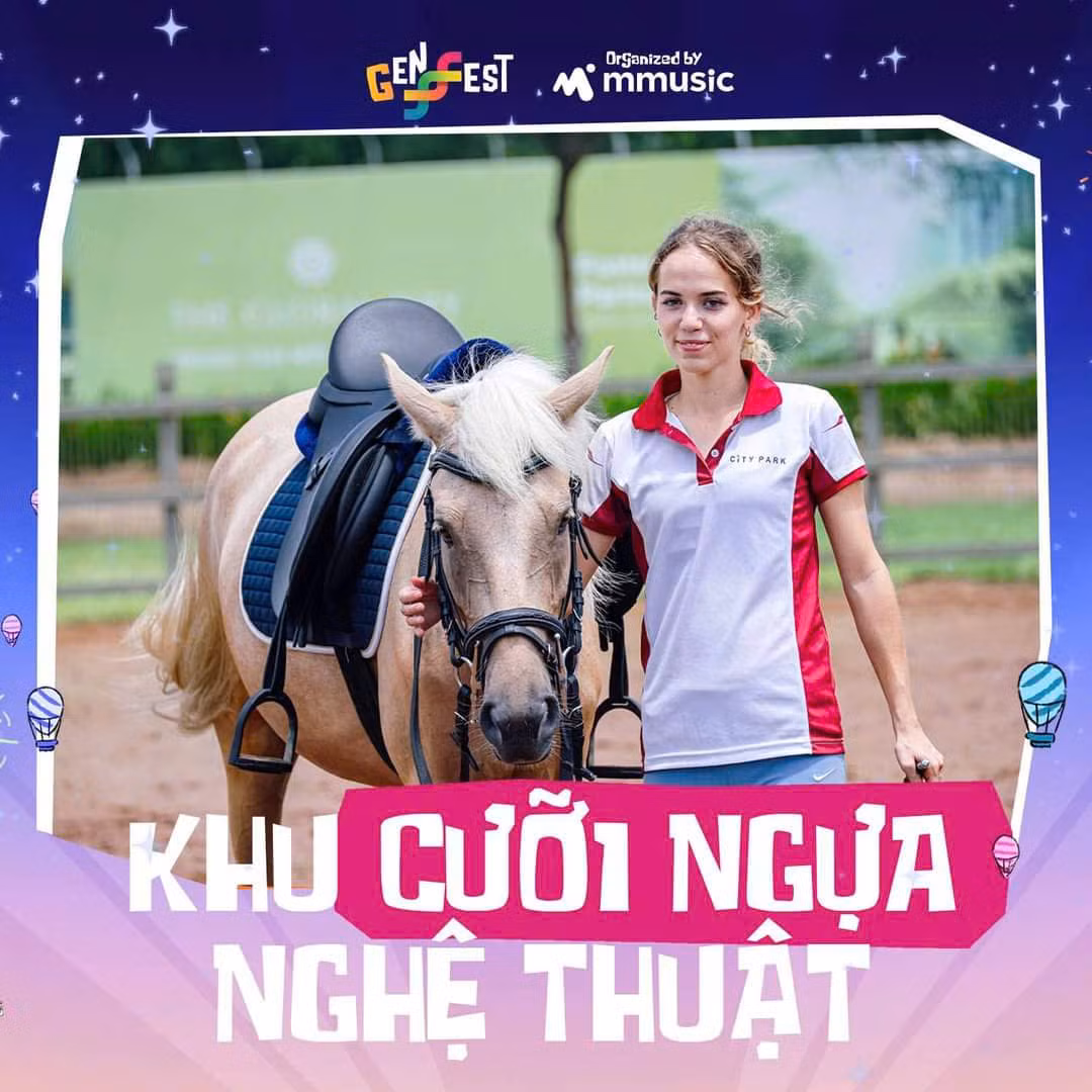 Ngoài ra, khu vui chơi còn có trải nghiệm VR GAME, cưỡi ngựa... và vô vàn các môn thể thao hiện đại khác.