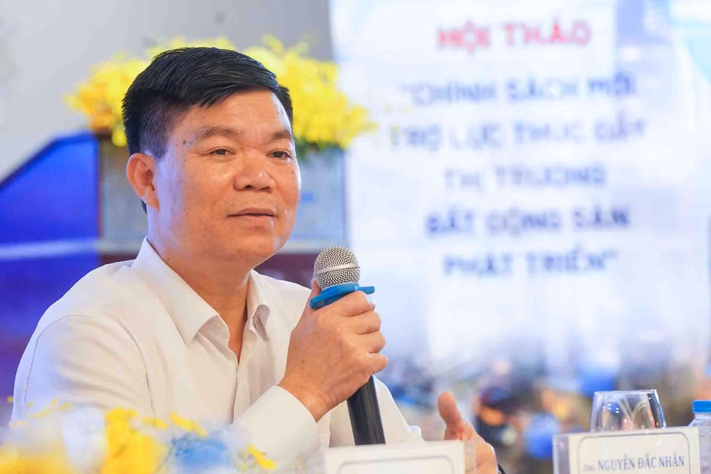 Ông Nguyễn Đắc Nhẫn, Phó Vụ trưởng Vụ Đất đai, Bộ Tài nguyên và Môi trường.