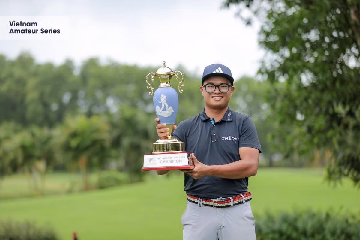Nguyễn Nhất Long chạy đà hoàn hảo cho giải Vô địch Golf Quốc gia năm 2023 - Cúp VinFast.