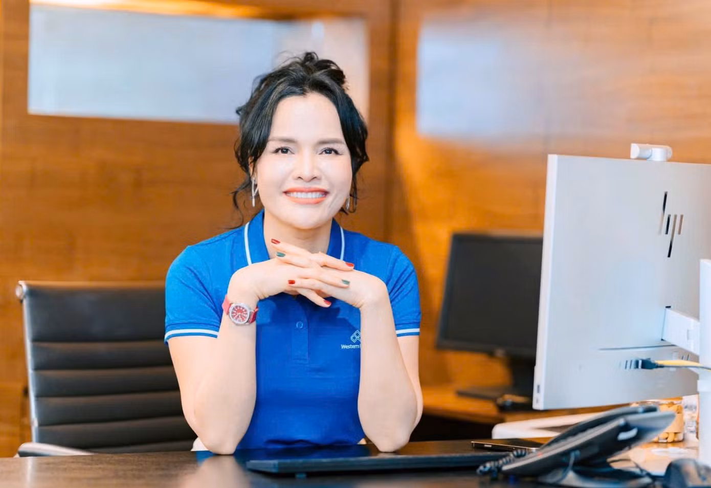 Chị Phạm Thị Bích Huệ - Phó Chủ tịch Hội Doanh nhân trẻ Việt Nam, Trưởng Ban Tổ chức Diễn đàn. Ảnh: NVCC
