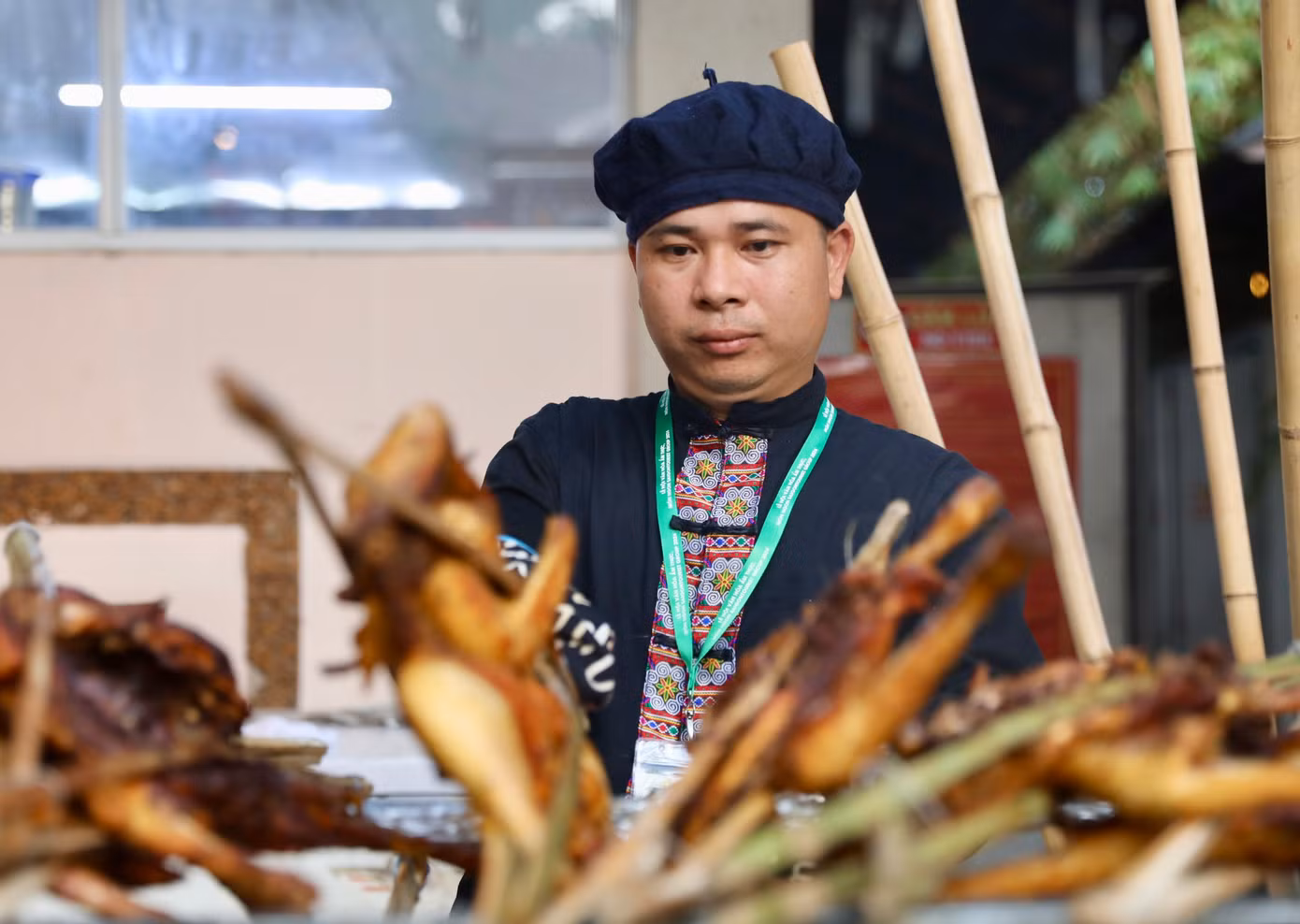 Món ngon Cao bằng được giới thiệu tại lễ hội Văn hóa Ẩm thực, Món ngon Saigontourist Group 2024 (Duy Anh)