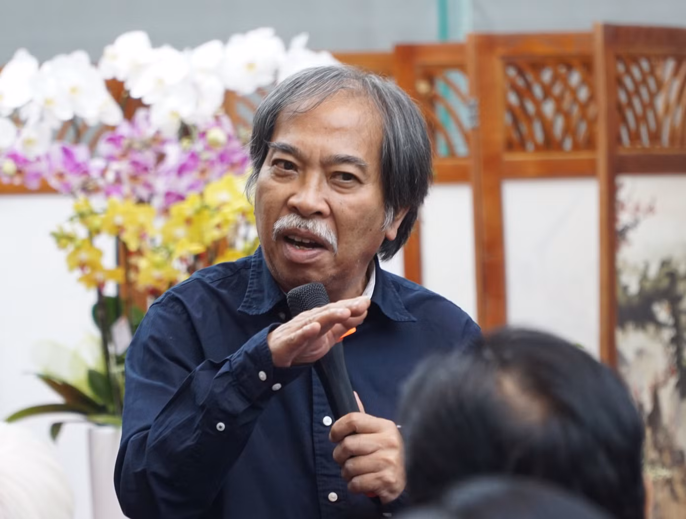 Nhà thơ Nguyễn Quang Thiều: "Càng đọc, tôi càng thấy sự kỳ lạ và khác biệt từ Lê Kiên Thành".