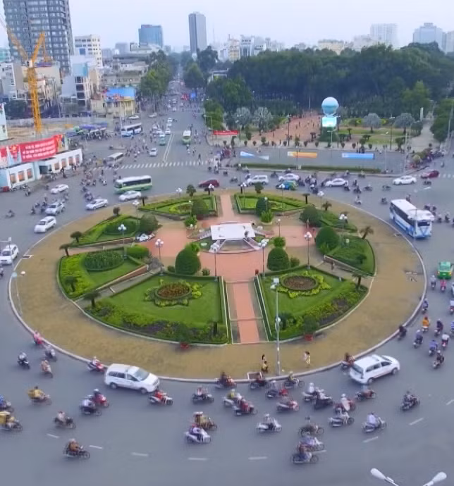 Công viên Quách Thị Trang trước đây
