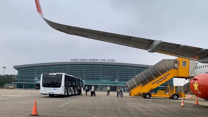 Cảng Hàng không Thọ Xuân - Thanh Hóa (ảnh: Báo Đầu tư).