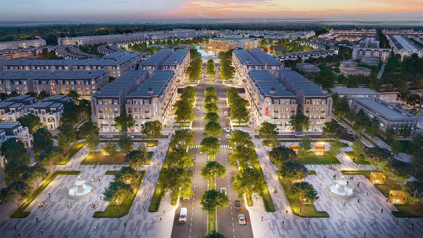 Khu phố thương mại sầm uất bậc nhất tại Hinode Royal Park Khu phố thương mại sầm uất bậc nhất tại Hinode Royal Park