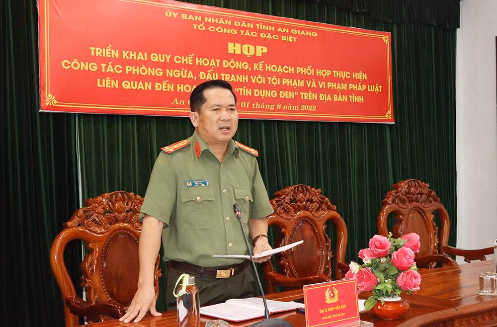 Đại tá Đinh Văn Nơi, Giám đốc Công an tỉnh An Giang.