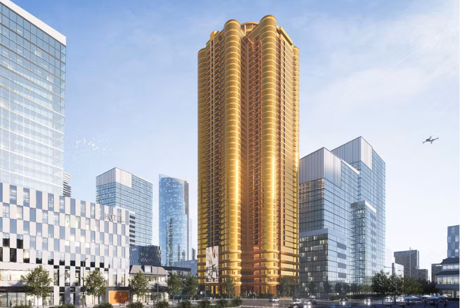 QMS Top Tower chinh phục mọi ánh nhìn với mặt ngoài đẳng cấp. (Nguồn: QMS)