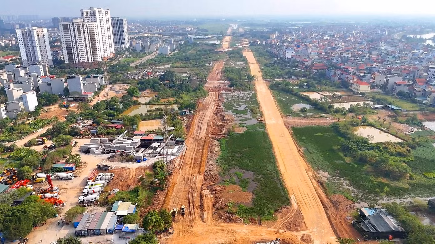 Được biết, tiến độ dự án vành đai 4 qua 7 quận, huyện của thành phố Hà Nội gồm: Sóc Sơn, Mê Linh, Đan Phượng, Hoài Đức, Hà Đông, Thanh Oai và Thường Tín cơ bản đạt yêu cầu đề ra.
