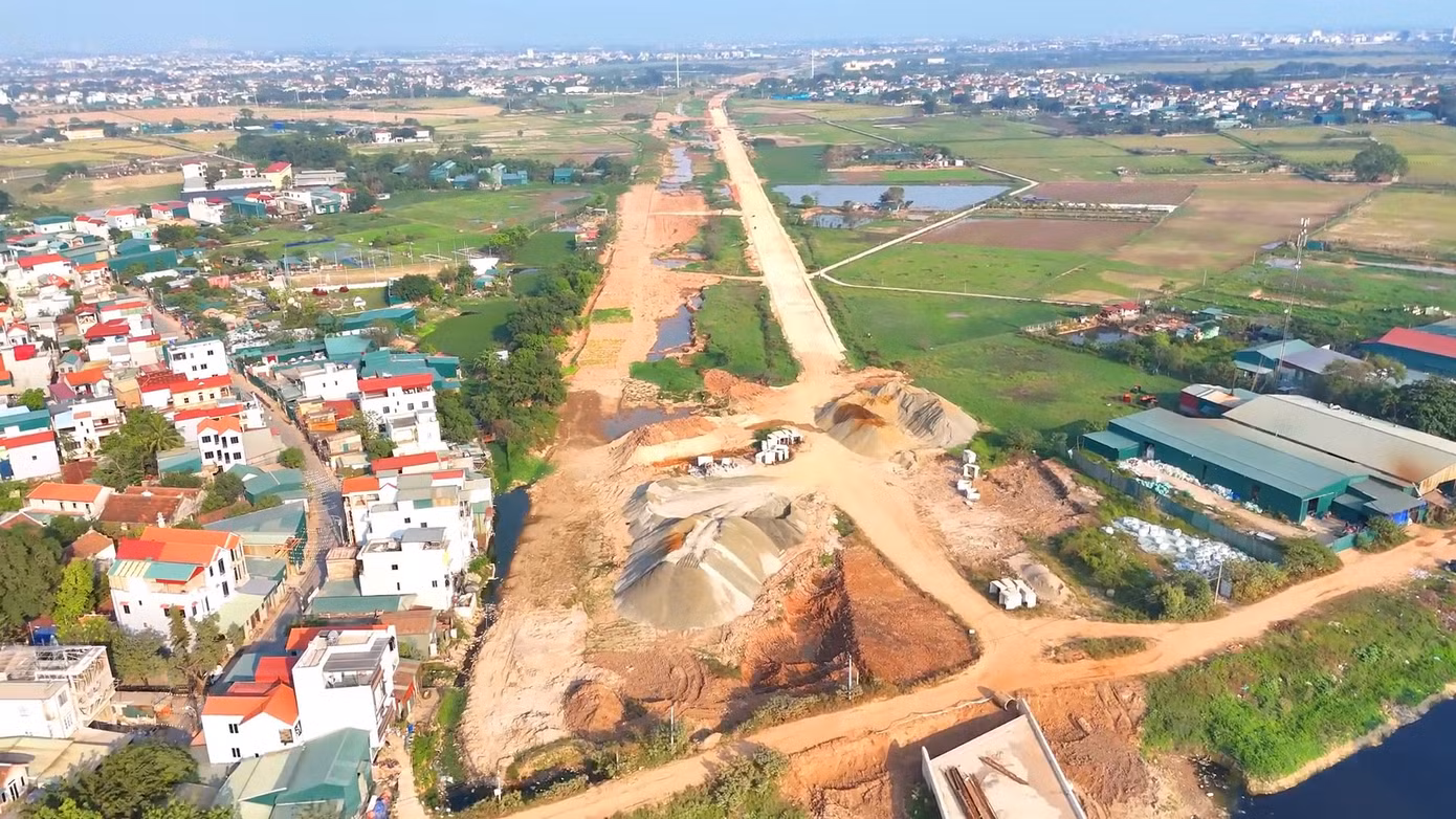 Để xây dựng vành đai 4, huyện Thanh Oai cần thu hồi khoảng 80,84ha của 1.501 hộ gia đình, cá nhân, tổ chức.