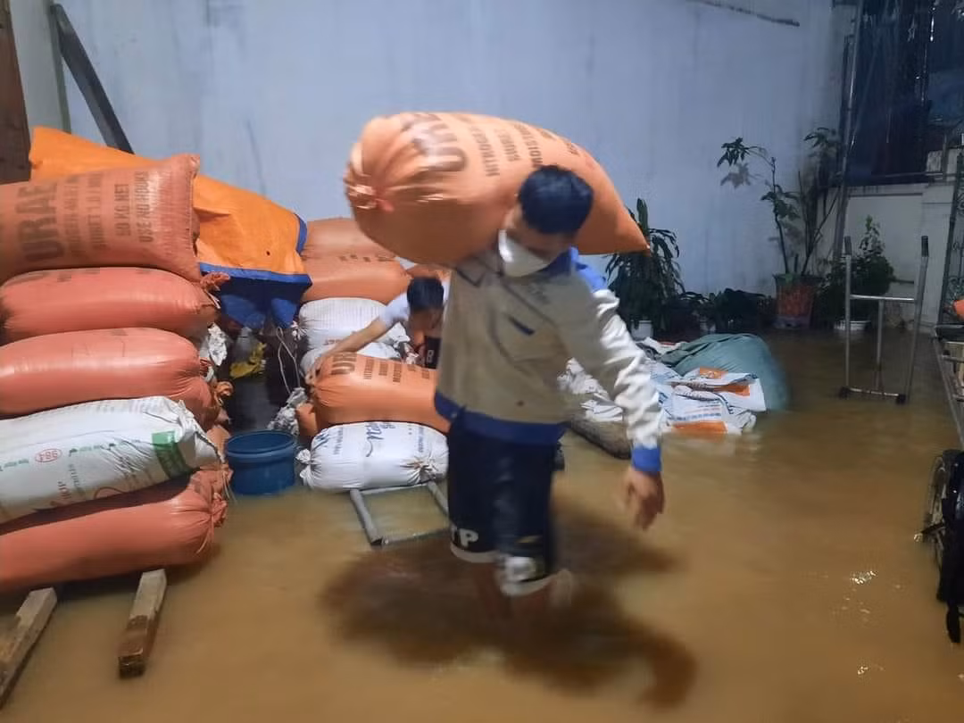 “Ngay trong đêm, chúng tôi đã tuyên truyền, huy động các lực lượng hỗ trợ bà con kê cao đồ đạc, tài sản. Những hộ có nguy cơ lụt nặng được vận động đi tránh trú tại nhà người thân để đảm bảo an toàn”, ông Châu nói.