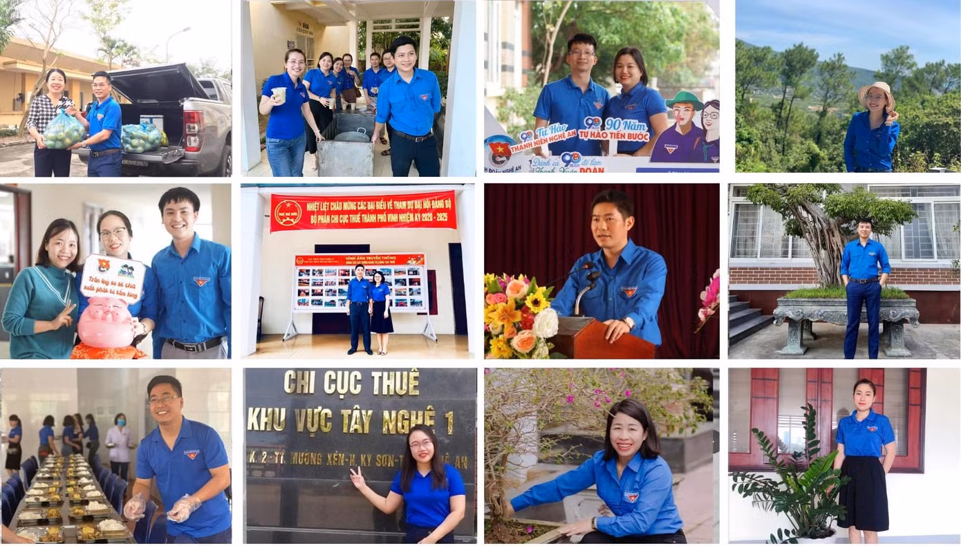 Hình ảnh chiếc áo xanh đoàn thanh niên với hình ảnh cờ Tổ quốc bên ngực trái càng trở nên quen thuộc và không thể thiếu trong các hoạt động tình nguyện, hoạt động xã hội.