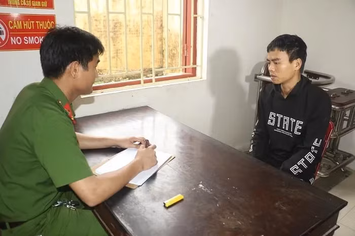 Cơ quan Công an làm việc với đối tượng Nguyễn Văn Tường