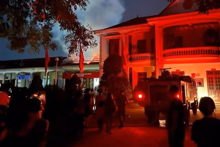 Hiện trường vụ cháy