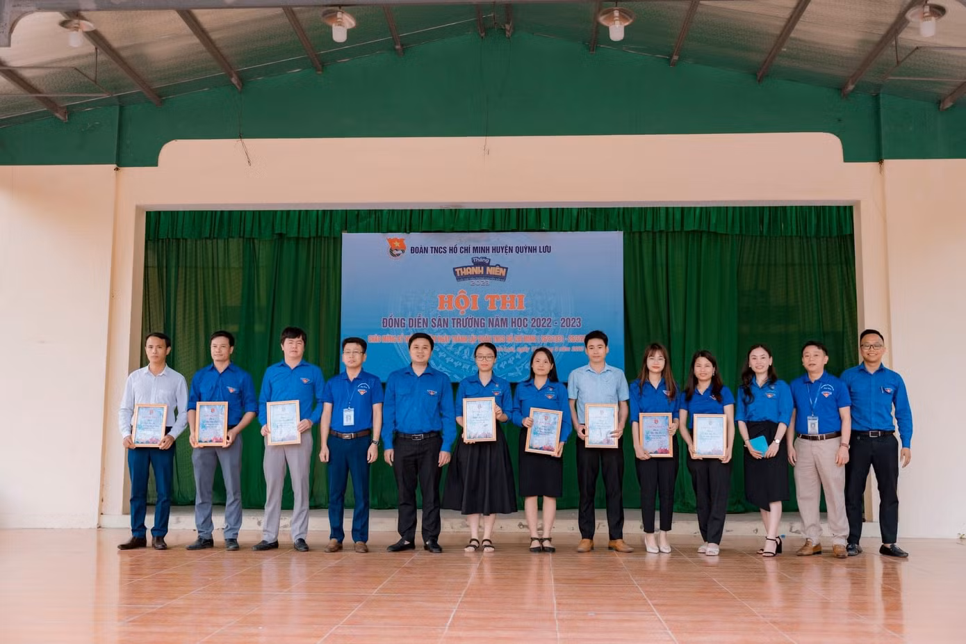 Chung cuộc, Giải nhất thuộc về Đoàn trường THPT Quỳnh Lưu 2. Giải nhì thuộc về đơn vị Đoàn trường Quỳnh Lưu 1, Quỳnh Lưu 3, Quỳnh Lưu 4, Nguyễn Đức Mậu.