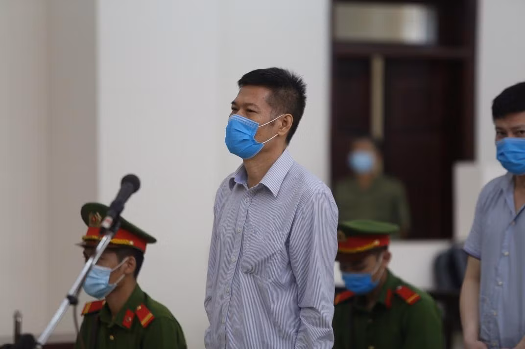 Cựu Giám đốc CDC Hà Nội, bị cáo Nguyễn Nhật Cảm.