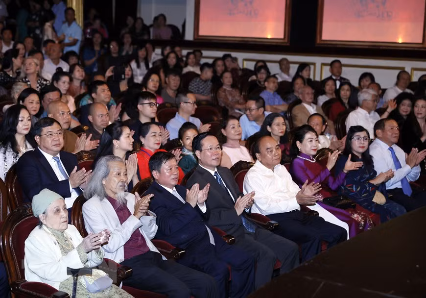 Chương trình nghệ thuật kỷ niệm 100 năm ngày sinh Nhạc sỹ Văn Cao ảnh 6