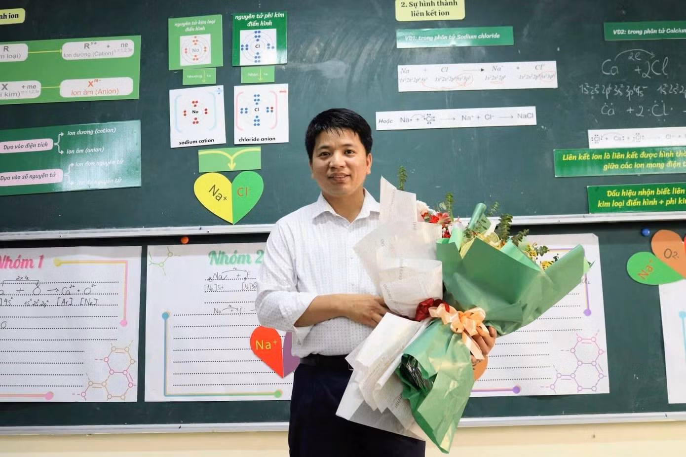 Thầy giáo Ngô Xuân Quỳnh, giáo viên trường THPT Phan Đình Phùng (Hà Nội)
