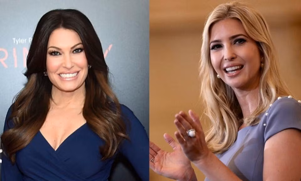 Ivanka Trump cắt chị dâu tương lai Kimberly Guilfoyle khỏi ảnh chụp với gia đình. Ảnh: Yahoo.