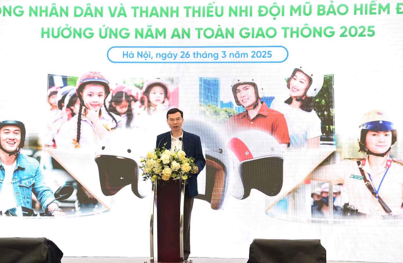 Ông Trần Hữu Minh – Chánh Văn phòng Ủy ban ATGT Quốc gia cho biết, theo thống kê, đội mũ bảo hiểm đạt Quy chuẩn kỹ thuật Quốc gia giúp giảm 42% tỉ lệ tử vong và 69% tỉ lệ chấn thương đầu do va chạm giao thông. Mũ bảo hiểm đạt chuẩn có vỏ cứng chịu lực, có lớp đệm hấp thụ xung động và tem hợp quy hàng hóa.