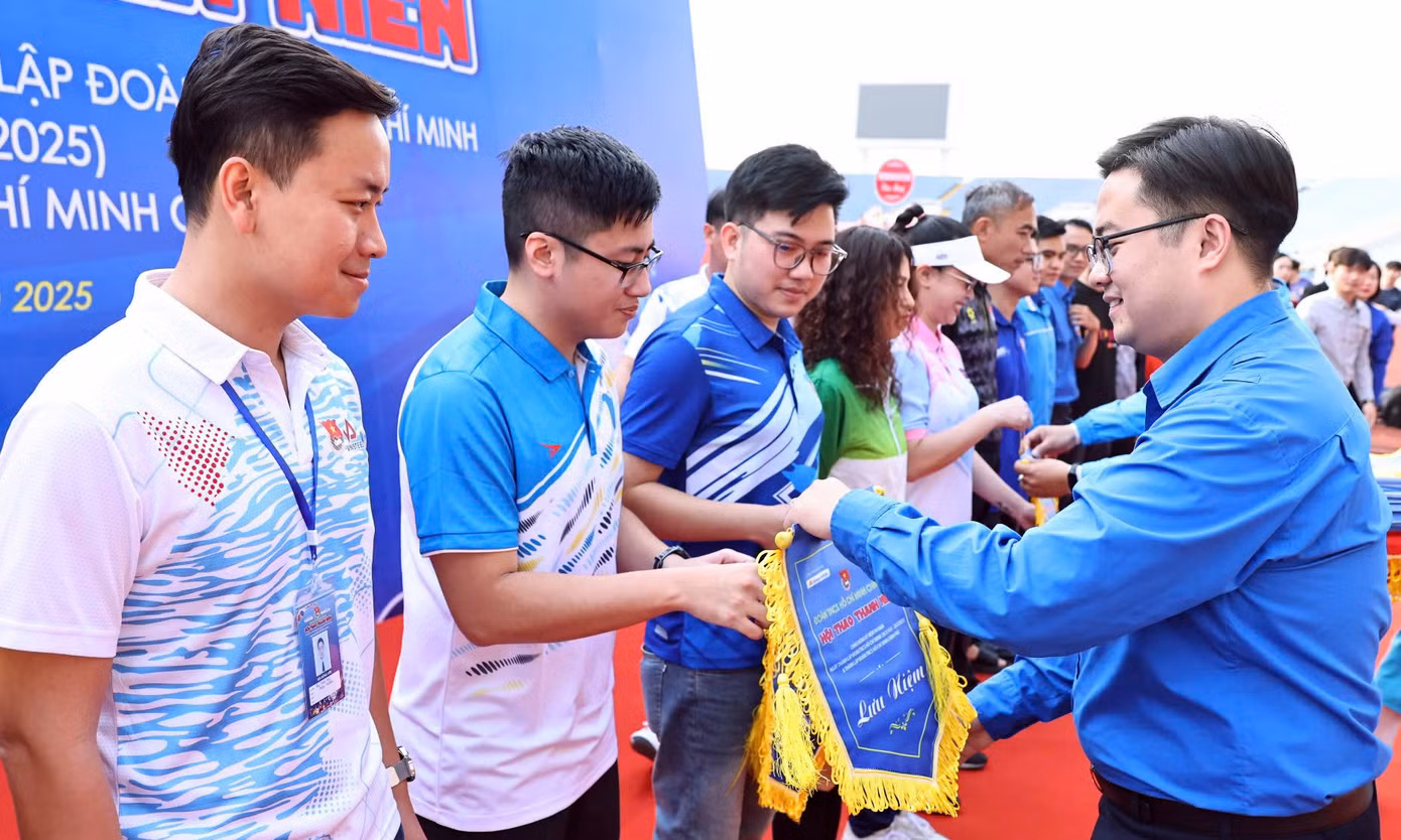 Hội thao Thanh niên lần thứ I là hoạt động chào mừng kỷ niệm 94 năm Ngày thành lập Đoàn TNCS Hồ Chí Minh (26/3/1931 – 26/3/2025) và Đoàn TNCS Hồ Chí Minh Chính phủ. Ảnh: Xuân Tùng