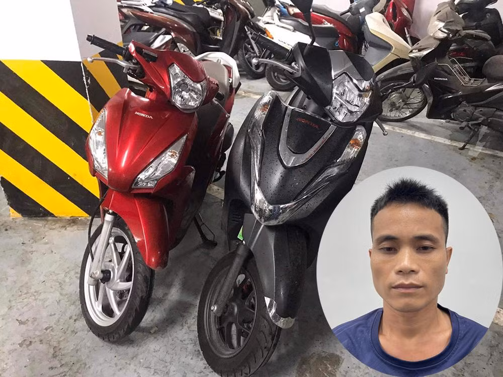 Đối tượng Toàn cùng tang vật thu giữ.
