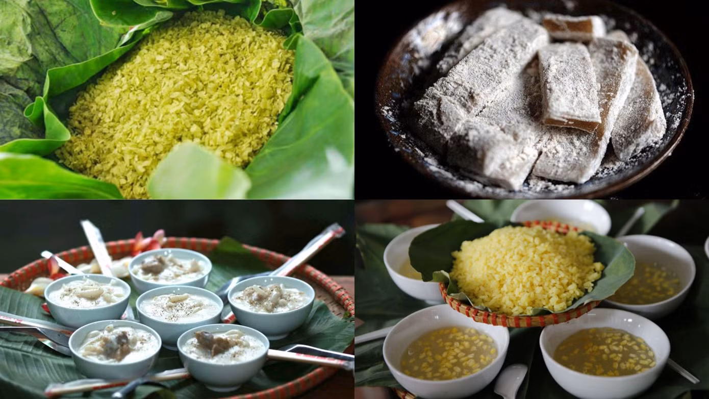 Giới thiệu nhiều đặc sản như cốm Mễ Trì, xôi chè Phú Thượng, chè lam Thạch Xá, cháo se Hạ Mỗ…