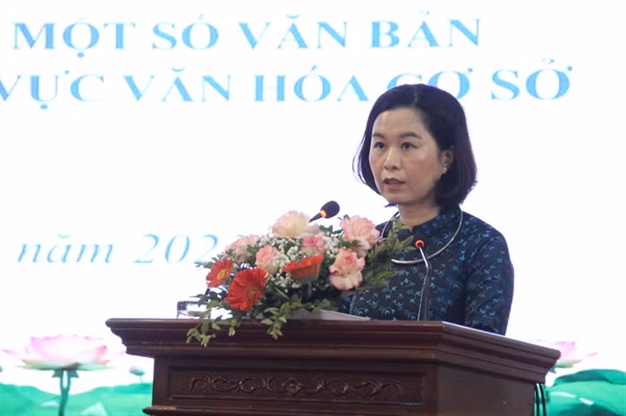 Phó Cục trưởng Cục Văn hóa cơ sở Vi Thanh Hoài. Phó Cục trưởng Cục Văn hóa cơ sở Vi Thanh Hoài.