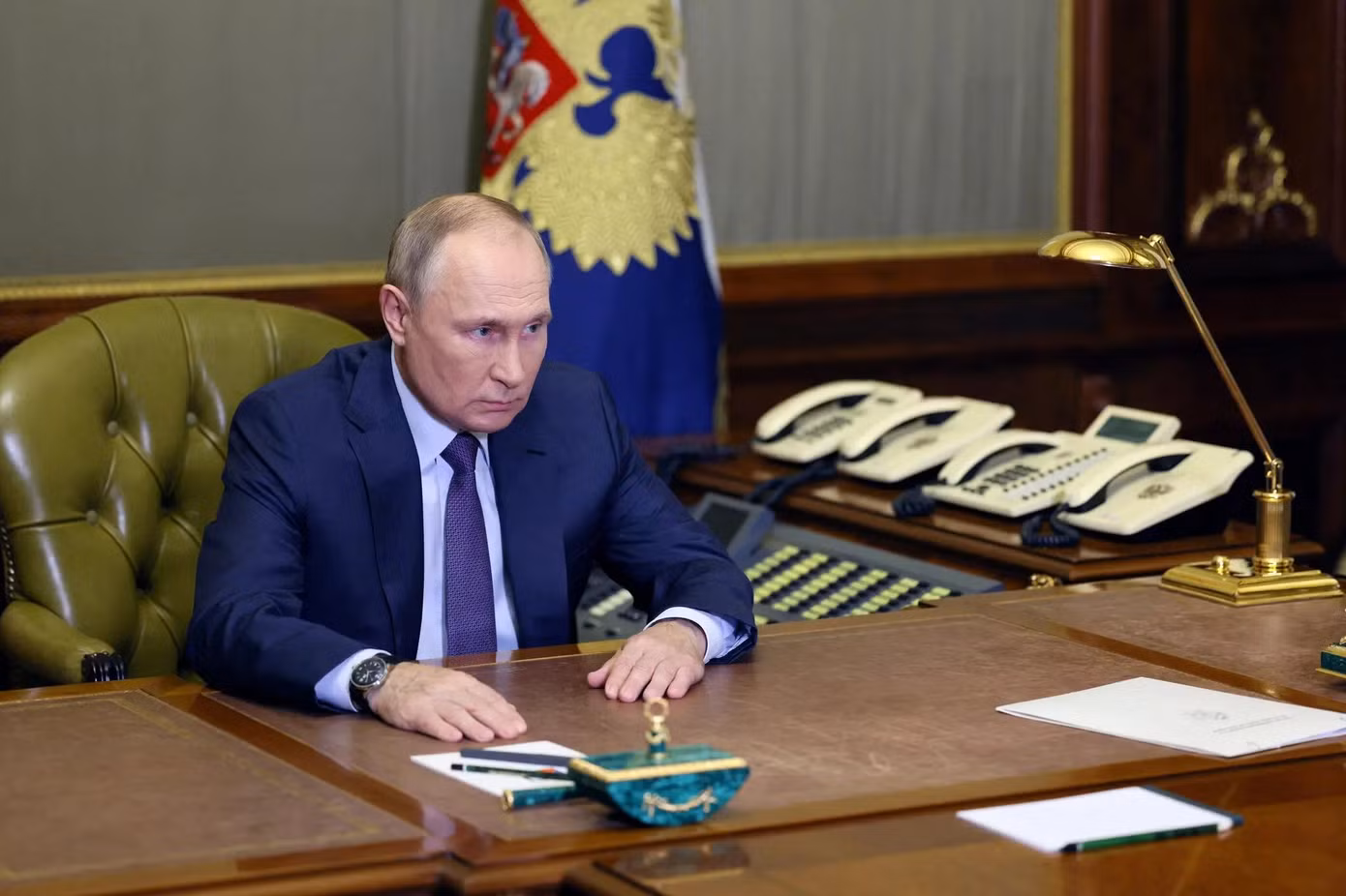 Tổng thống Nga Vladimir Putin. Ảnh: Reuters