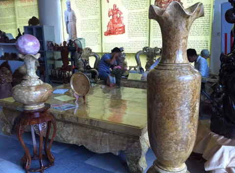 Cận cảnh những món đồ gỗ mê hoặc 'tay chơi' ảnh 4