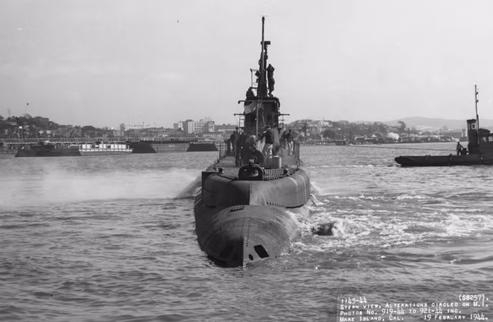 USS Harder là một trong những tàu ngầm nổi tiếng nhất của Mỹ trong Thế chiến thứ hai. Nó đã đánh chìm một số tàu chiến Nhật Bản và nhận được Bằng khen của Tổng thống Mỹ.(Ảnh: Hải quân Hoa Kỳ)