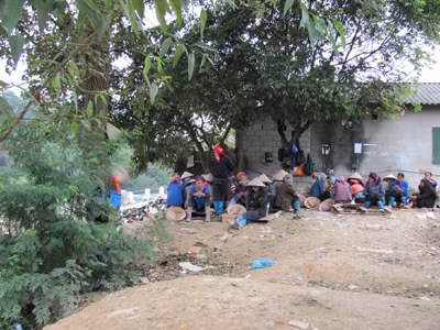 Trong khi người dân địa phương không có việc làm