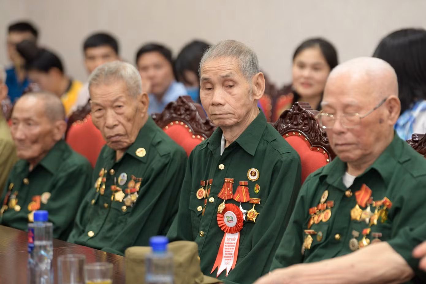 Các cựu chiến binh tham gia chiến dịch Điện Biên Phủ sinh sống trên địa bàn huyện Mường Ảng đều ở độ tuổi xưa nay hiếm.