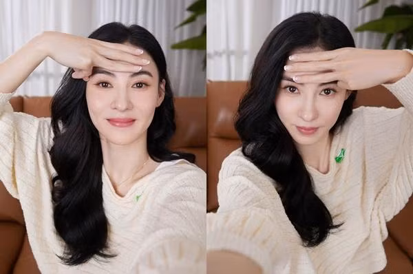 Nữ diễn viên Trương Bá Chi vừa tham gia thử thách. Ảnh: Cecilia Cheung.