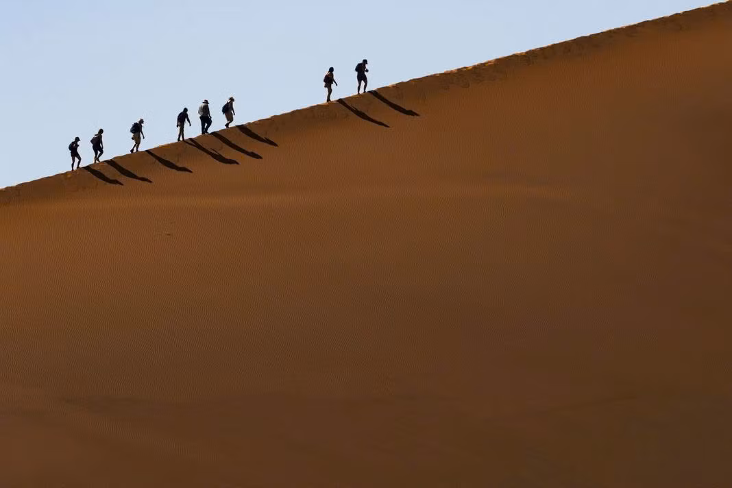 Namibia là một trong những điểm đến hàng đầu của Châu Phi. Ảnh: Getty.